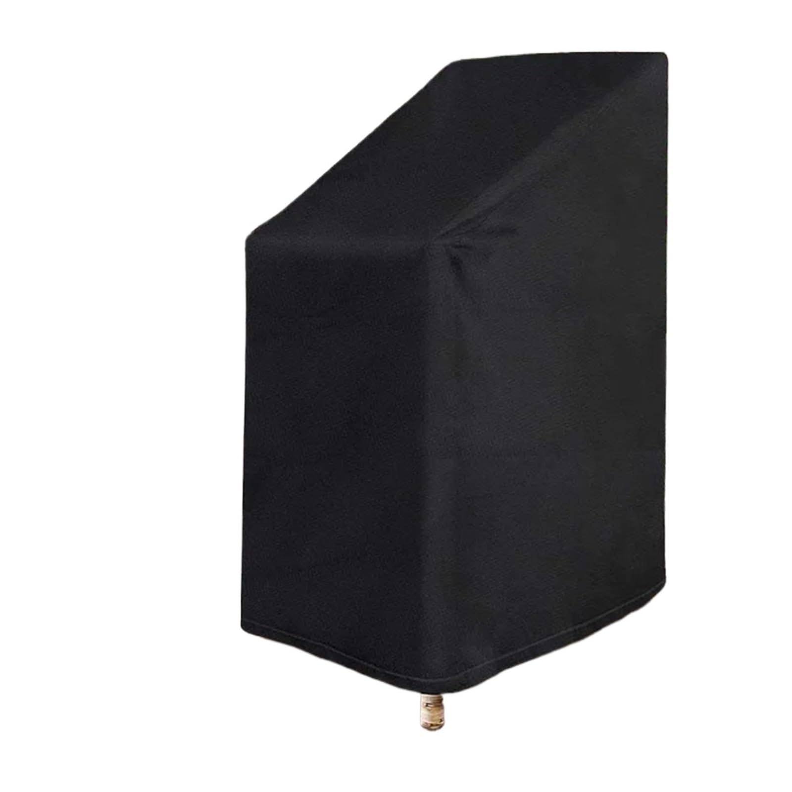 Ndlhxkfrp 64X64x120 70Cm Outdoor Stacking Chair Cover, Black Garden Stacking Chair Cover 210D Rain Wind Resistant Multiple Sizes(64X64x120 70Cm)