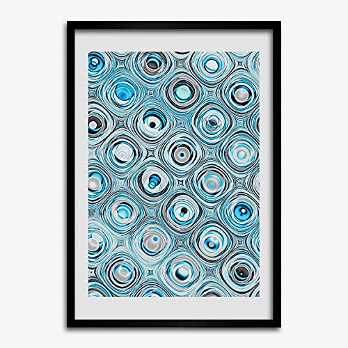 Cadre MDF 50x70 cm Tulup avec tableau peinture photo affiche graphiques fractales