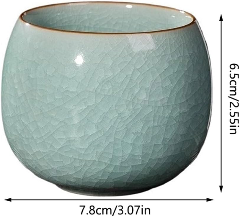 GSOUL Kungfu Tea cup Kung Fu Tea Cup Bowl Ceramic Owner Personal Home Drinking Small Tea Cups