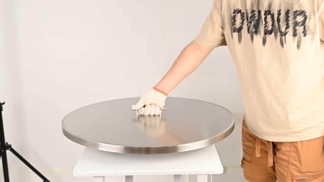 Celestial Fire Glass Couvercle De Foyer En Acier Inoxydable Pour Foyers Ronds Cies1017