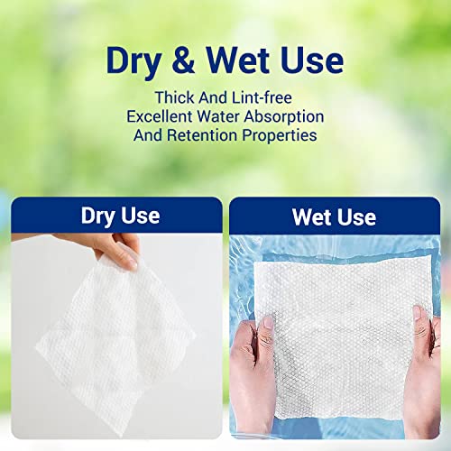Ourmed Life FACIAL-CLEANSING-CLOTHS-AND-TOWELETTES Face Towels, Disposable Biodegradable Clean Facial Wash Cloth thumb #2