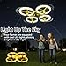 2025 Upgraded Hand Controlled Drone for kids,Somatosensory aircraft with Smart Watch Controlled, Gesture sensing aircraft Cool LED Remote Control Drone 360° Flips,quadcopter,Toys Gifts for Boys and Girls