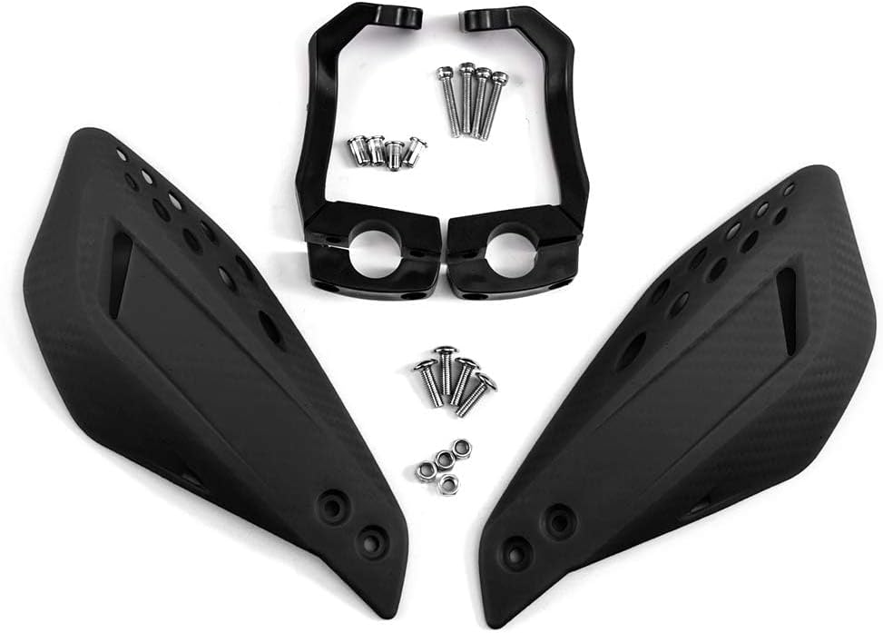 Motorcycle Handguards Racing Hand Guards Dirt Bike Universal Handguards Brush Bar for Off-Road ATV Motocross Enduro Handguards Replacement 7/8" 22mm Black image 3