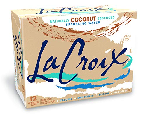 La Croix, Water Sparkling Coconut, 12 Fl Oz, 12 Pack
