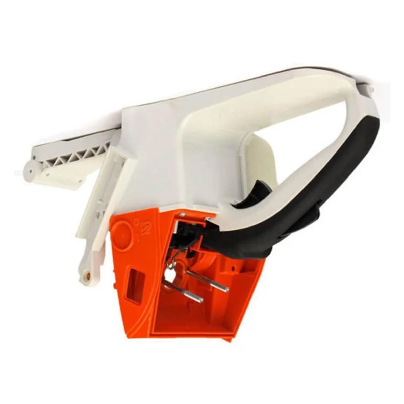 Compatible con STIHL MS650 660 HOT - Conjunto de mango trasero, depósito de aceite, depósito de aceite, mango, piezas de repuesto for motosierra