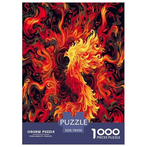 Puzzle fénix imposible de 1000 piezas, el regalo original para amantes de las obras de arte
