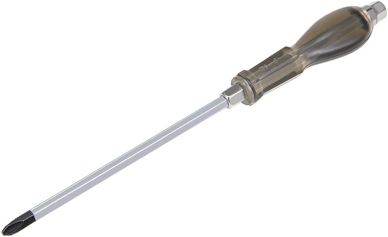 Chave de Fenda de Impacto Phillips #3 uxcell com Ponta Magnética e Haste de 20,3 cm