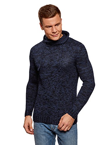 Jersey con cuello con cordones varios colores de Oodji