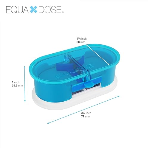 Miniatura 3 de EQUADOSE Cortador de píldoras, divisor de píldoras médicas profesionales para pastillas grandes, pequeñas y pequeñas, cuchillas dobles de acero