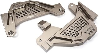 C32422GREY Billet Machined Front Shock Towers for Axial 1/6 SCX6