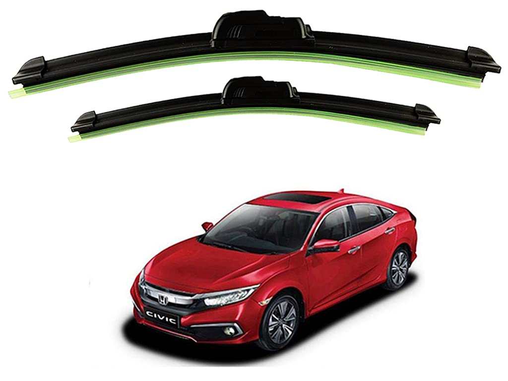 Selifaur - 2Pcs (D 26 x P 16 Inch) High Performance Replacement Car Wiper Blades for Civic 2019-image-30