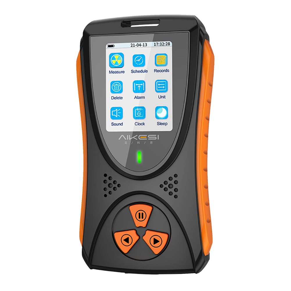 NOGRAX Nuclear Radiation Detector Geiger Counter, Professional Beta Gamma X-Ray Monitor, Personal Radiation Dosimeter with LCD Display, Real-time Nuclear Radiation Tester