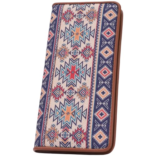 MEITRUE Ultra Slim Thin Leather Wallet Women RFID Blocking Credit Card Holder Bifold Long Ladies Billfold Wallet