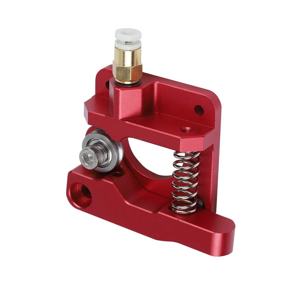 Wytłaczarka do drukarki 3D, ulepszony zamiennik całkowicie metalowego napędu podajnika ekstrudera MK-8 aluminium 1,75 mm dla Creality Ender 3, CR-10, CR-10S (lewa ręka)