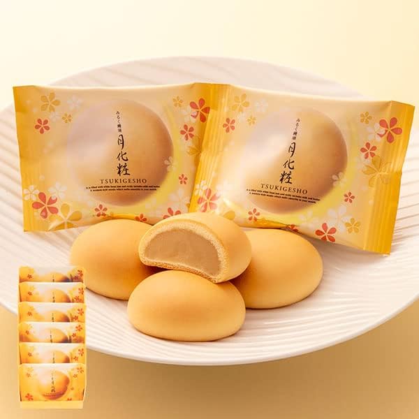 Amazon 月化粧 6個入 和菓子 ギフト 人気 饅頭 餡 ギフト 詰め合わせ 個包装 大阪 お土産 お菓子 まんじゅう 和菓子 お取り寄せ 月化粧 まんじゅう 通販