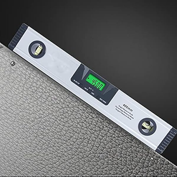 SLSFJLKJ Display Digitale ad Alta precisione Spirito Tipo Tipo Tipo misuratore Angolo in Lega di Alluminio Equilibrio Livello misuratore Angolo di misurazione