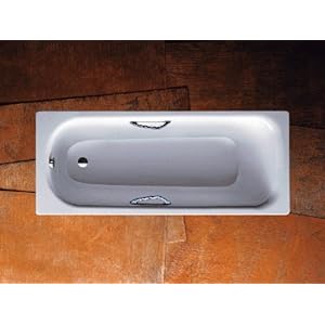 Kaldewei Badkuip van staal Advantage Saniform plus ster 331 anti-slip 1500x700mm alpinewit