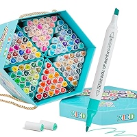 XIEED Alcohol Markers Set, 168 Colors Premium Art Markers for