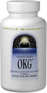 Source Naturals OKG Powder Ornithine Alpha-Ketoglutarate - Athletic Series, Dietary Supplement - 4 oz - coolthings.us