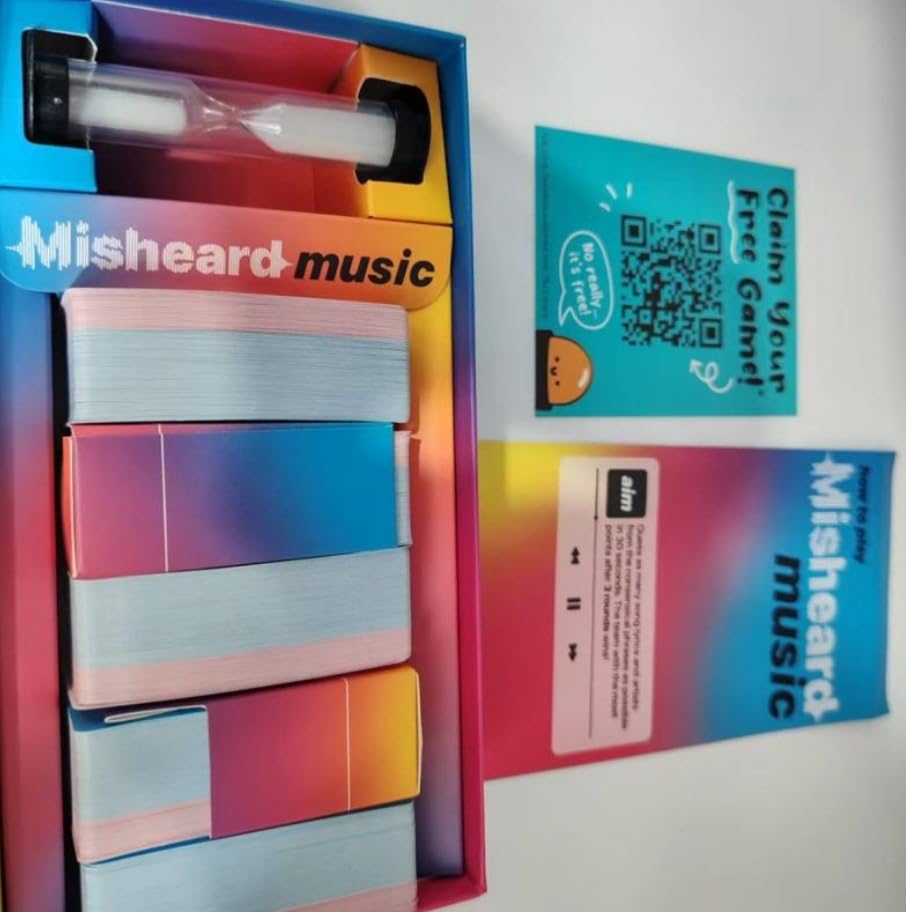 Giftos Mishear Game of Musical. Free Fast UK Delivery!!!