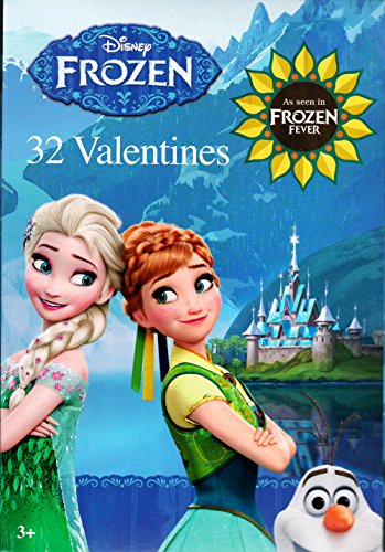 Disney Frozen Valentines Cards - 32 Cards