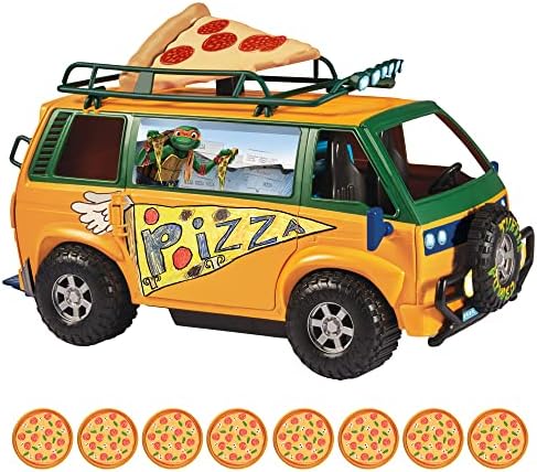 Teenage Mutant Ninja Turtles: Mutant Mayhem Pizza Fire Delivery Van by Playmates Toys