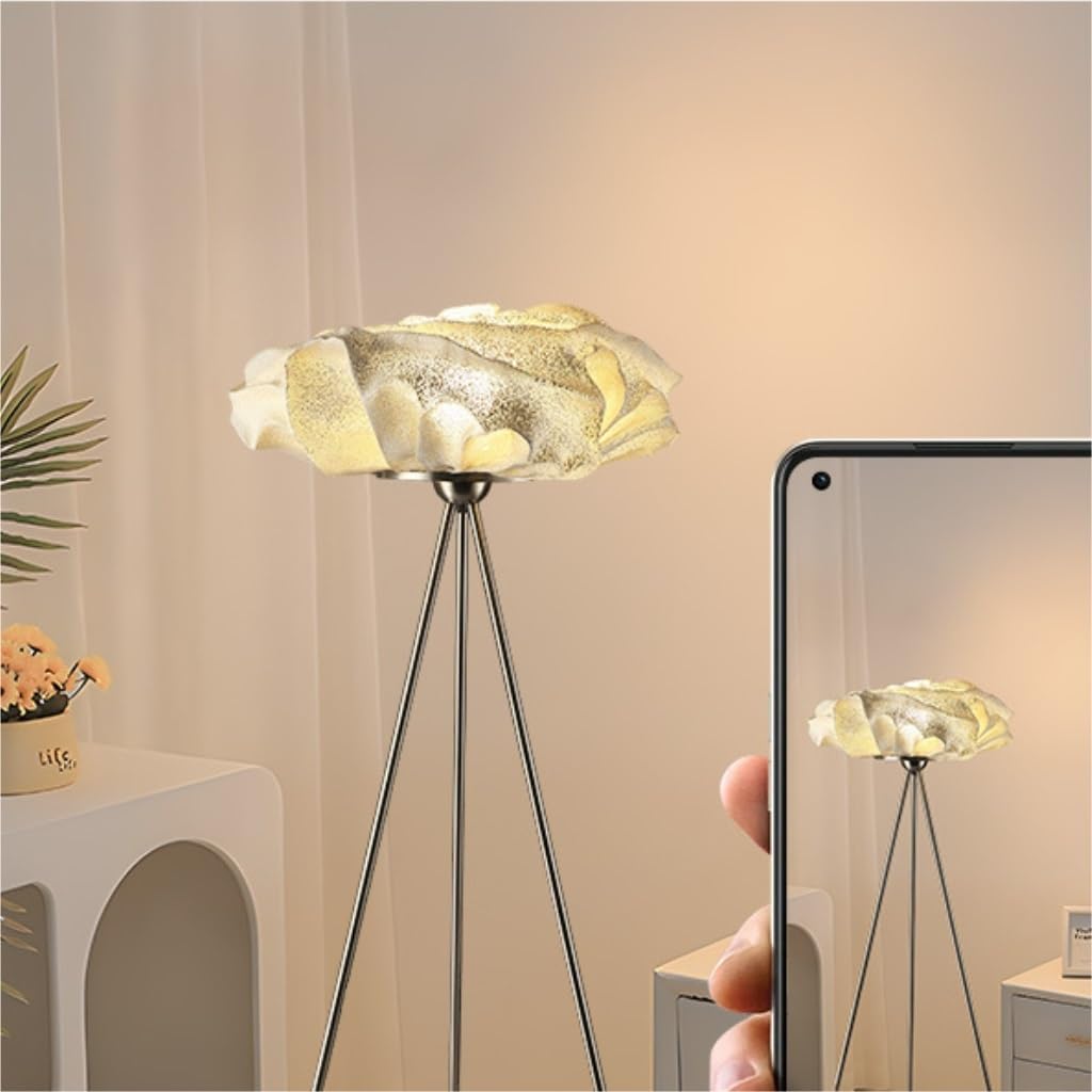 Lampada da Terra per Soggiorno Lampada Da Terra A Forma Di Fiore, Scrivania Studio, Tulipano, Area Creativa For Il Tempo Libero, Bar, A