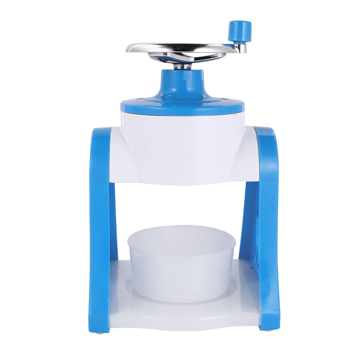 Trituradora de Hielo Manual para Smoothies y Bebidas Congeladas, Acero Inoxidable y PP, Fácil de Limpiar, Hielo Finamente Raspado para Uso Doméstico