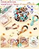 112PCS FIVEIZERO 12mm 15mm Cow Focal Silicone Beads for Keychain Making, Round, Lentil, Hexagonal, Print, 10mm Rhinestone Rondelle Spacers Beads for Bracelet, Pens, Necklace Crafts(Black Green) #3