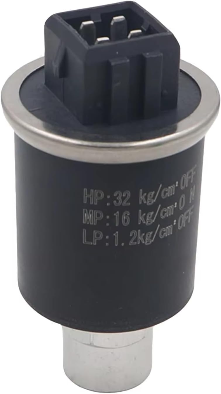 A/C Air Pressure Sensor Compatible With TT 2000-2024 Air Conditioner A/C Pressure Sensor Switch 7M3959139 1H0959139A Air Conditioning Pressure Sensor 1H0959139B