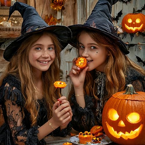 Halloween Bracelets for Women Girls, Halloween Gifts 14K Gold Plated Spider Web Bracelet with 1-12 Birthstone Bracelet Halloween Theme Party Accessories Jewelry4