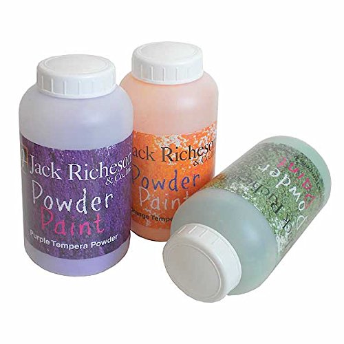 Sax Non-Toxic Giant Tempera Paint Cakes with Tray - 2 1/4 x 3/4 inch - Set of 9 - Assorted Colors - 402321