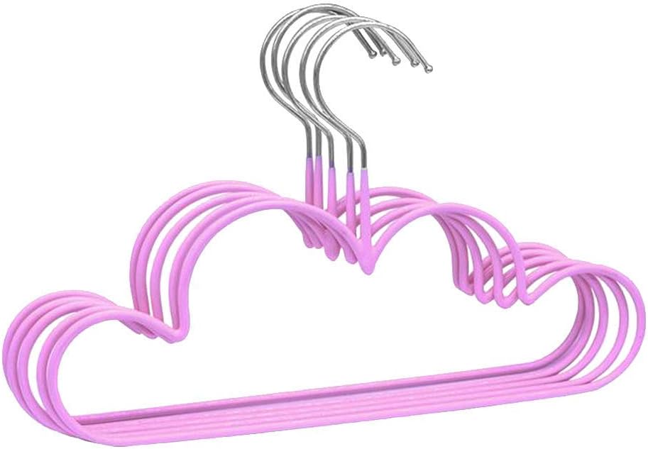Coat Hangers,Clothes Organizer,Pack of 5 Cloud Shape Children's Clothes Hangers Non-Slip Hangers