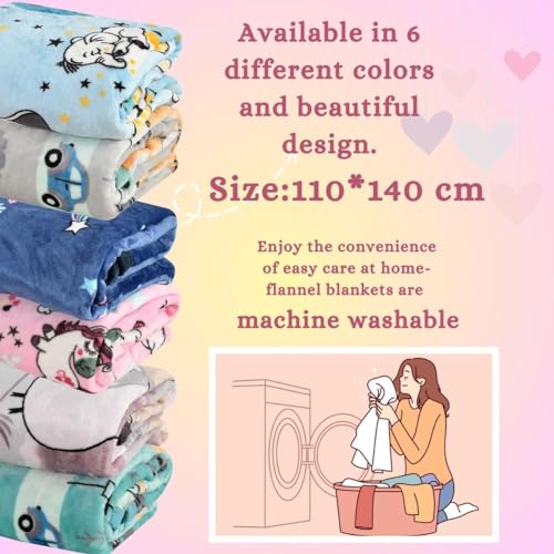 Image of Florida All Season AC Baby Blanket Swaddler Wrapper Flannel Soft and Comfortable for 0-5 Years Babies with Adorable Prints and Designs