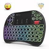 Cuenta con la función de retroiluminación, que ofrece 8 colores diferentes, puede cambiar fácilmente a su color favorito.