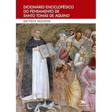 Capa do livro Dicionário Enciclopédico do pensamento de Santo Tomás de Aquino