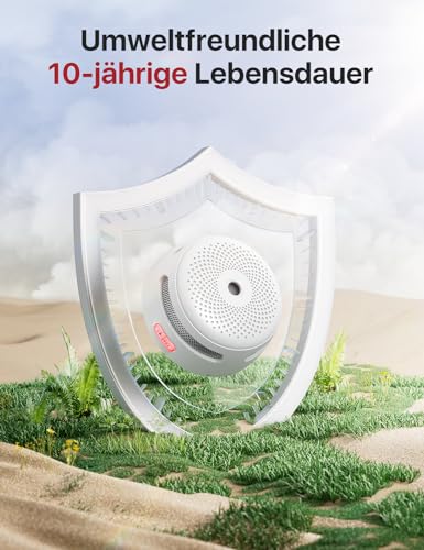 X-Sense Funkvernetzbarer Rauchmelder XS01-WR, Nicht mit Basisstation kompatibel, vernetzter...