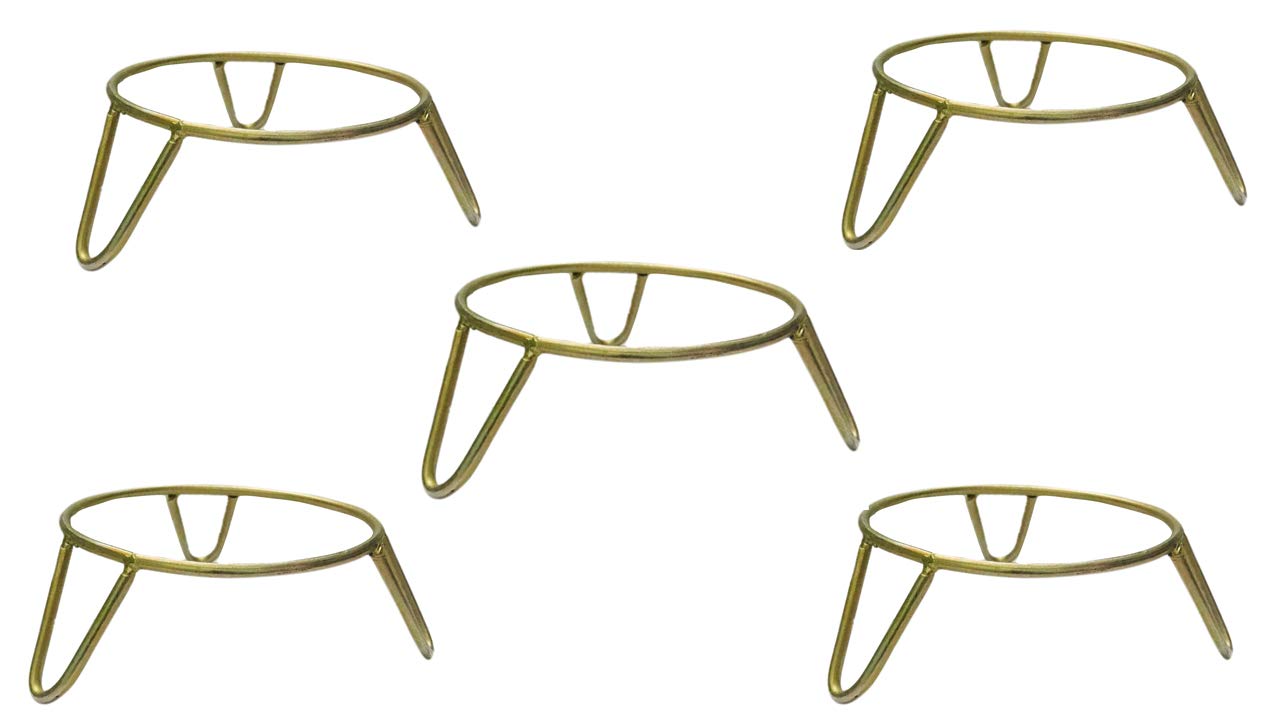 Uteez Iron Plant Pot Stand, Golden, Matka Pot/Flower Pot/Small Plant Pot Stand for Home and Office 5.5"x 5.5"x 3", 5 Pieces (B08BKKJ5HH) Amazon Price History, Amazon Price Tracker