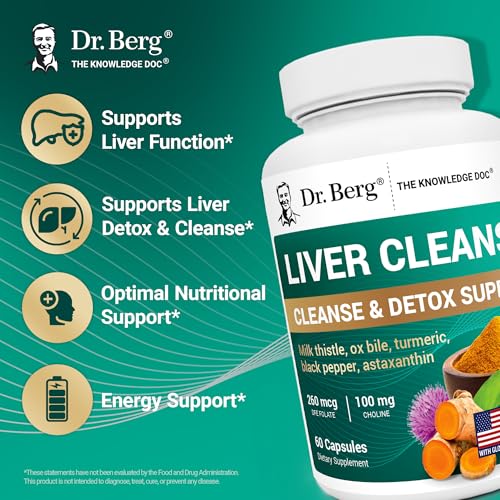 Dr. Berg's Liver Cleanse Detox & Repair Capsule, 60 Count