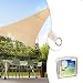 Produktbild Green Blue GB502 Sonnensegel Sonnenschirm Sonnenschutz Windschutz UV-Schutz Sonne Dreieck Creme 5m x 5m x 5m (5 Meter)