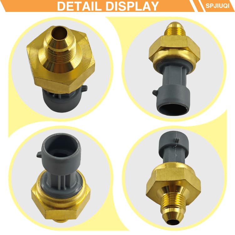 EBP Sensor, 1846480C2, 8C34-9J460-AA, AP63423, Exhaust Back Pressure Sensor - Compatible with 2008-2018 F-250, F-350, F-450, F-550 Super Duty, 2008-2010 Ford 6.4L Power Stroke, BC3Z9J460C