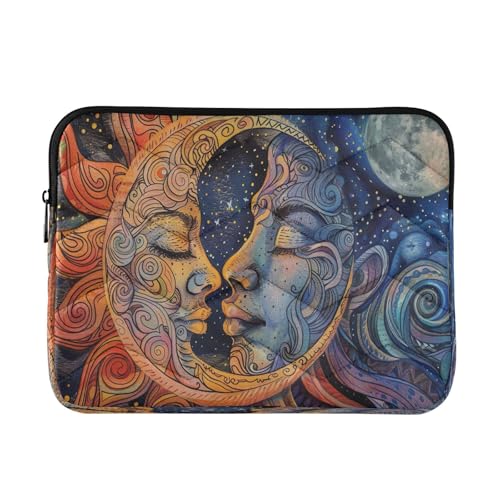 Funda para portátil Boho Sun Moon 13-14 pulgadas