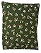 Cuscino alle erbe aromatiche con 8 diverse erbe curative come luppolo, melissa, finocchio, menta, petali di rosa, lavanda, ysop, quendel, rivestimento lavabile, motivo 254 (fiori verdi) ca. 20 x 24 cm