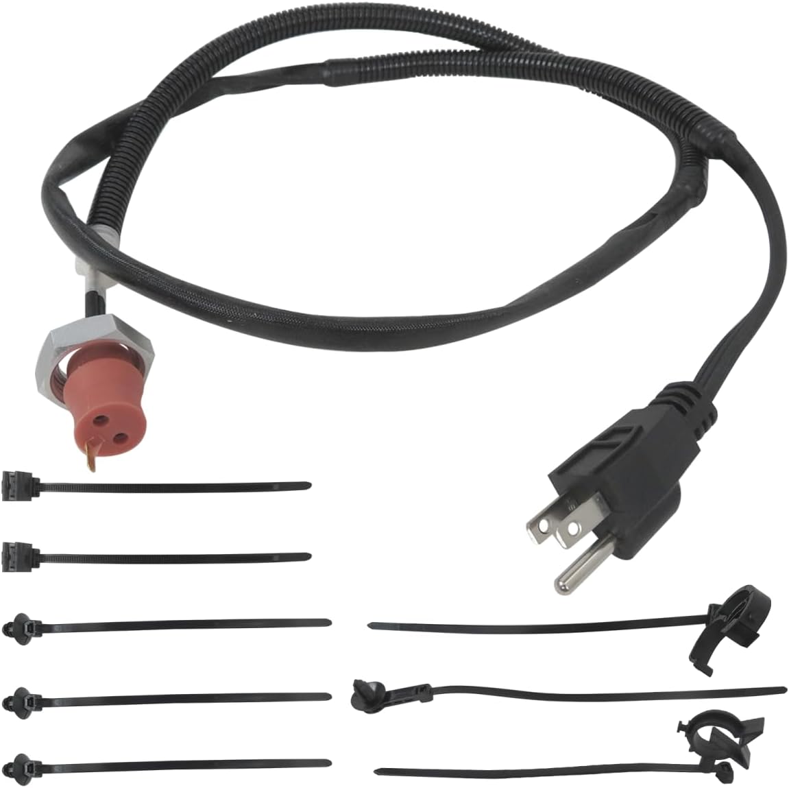2025 New 6.7L Engine Block Heater for Dodge Ram 2500 3500 4500 5500 2014-2018 Engine Block Heater Cord Replace 68223419AA