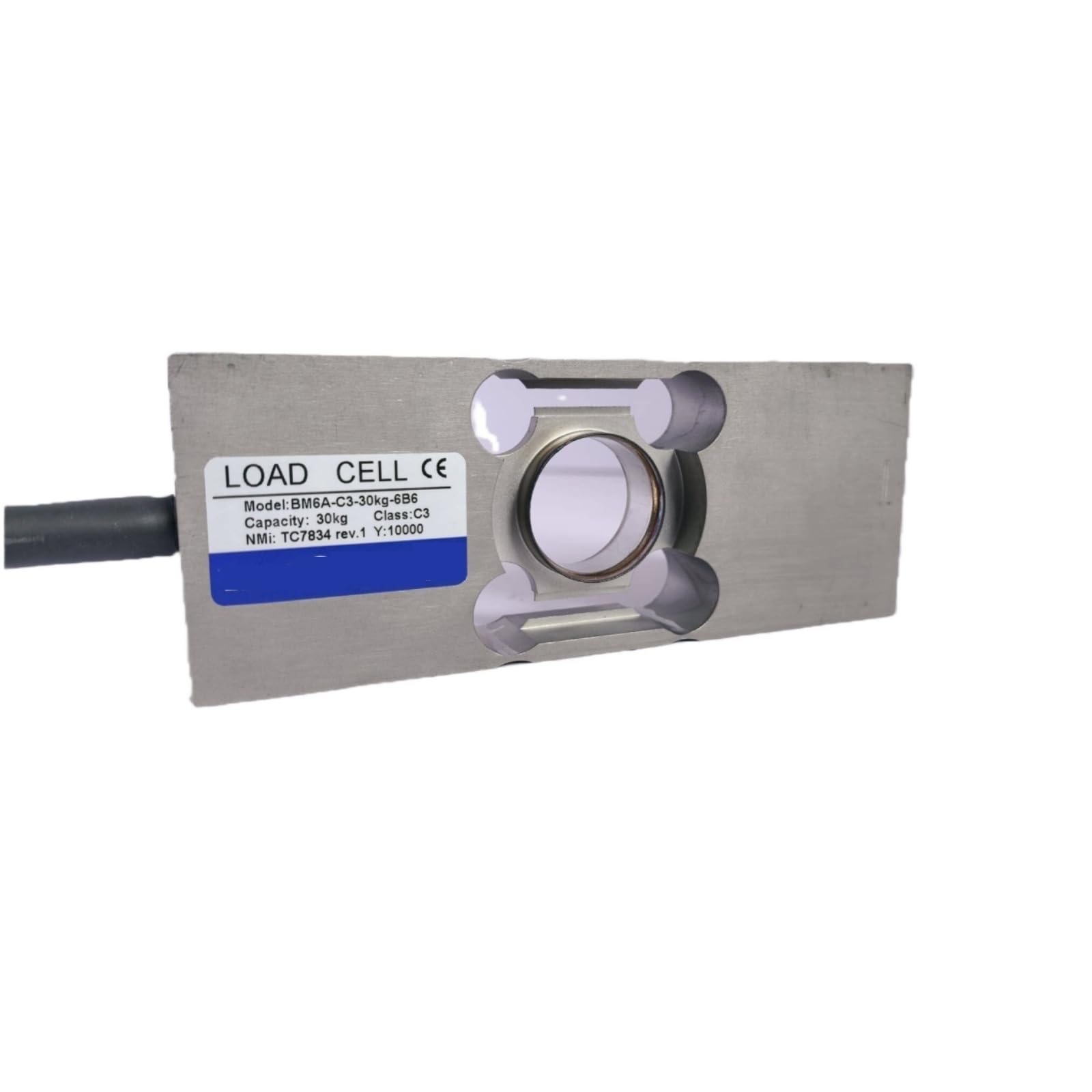 HKEJSJWA BM6A Load Cell, C3 Accuracy BM6A-C3 6KG, 12KG, 30KG, 60KG Measuring Weight Sensor(30KG)