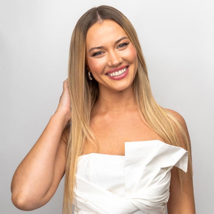 Miniatura 7 de FoxyBae Plancha de pelo de plancha plana  Sleek & Slay Plancha de cerámica de 1.75 pulgadas de ancho  Plancha de pelo profesional portátil de doble