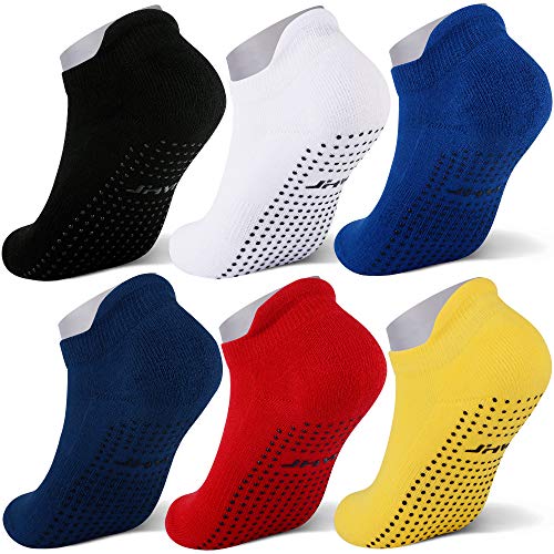 JHM Kids Slipper Hospital Grip Athletic Sport Non Slip Non Skid Anti-slip Sockcs For Kids Baby Boys Girls