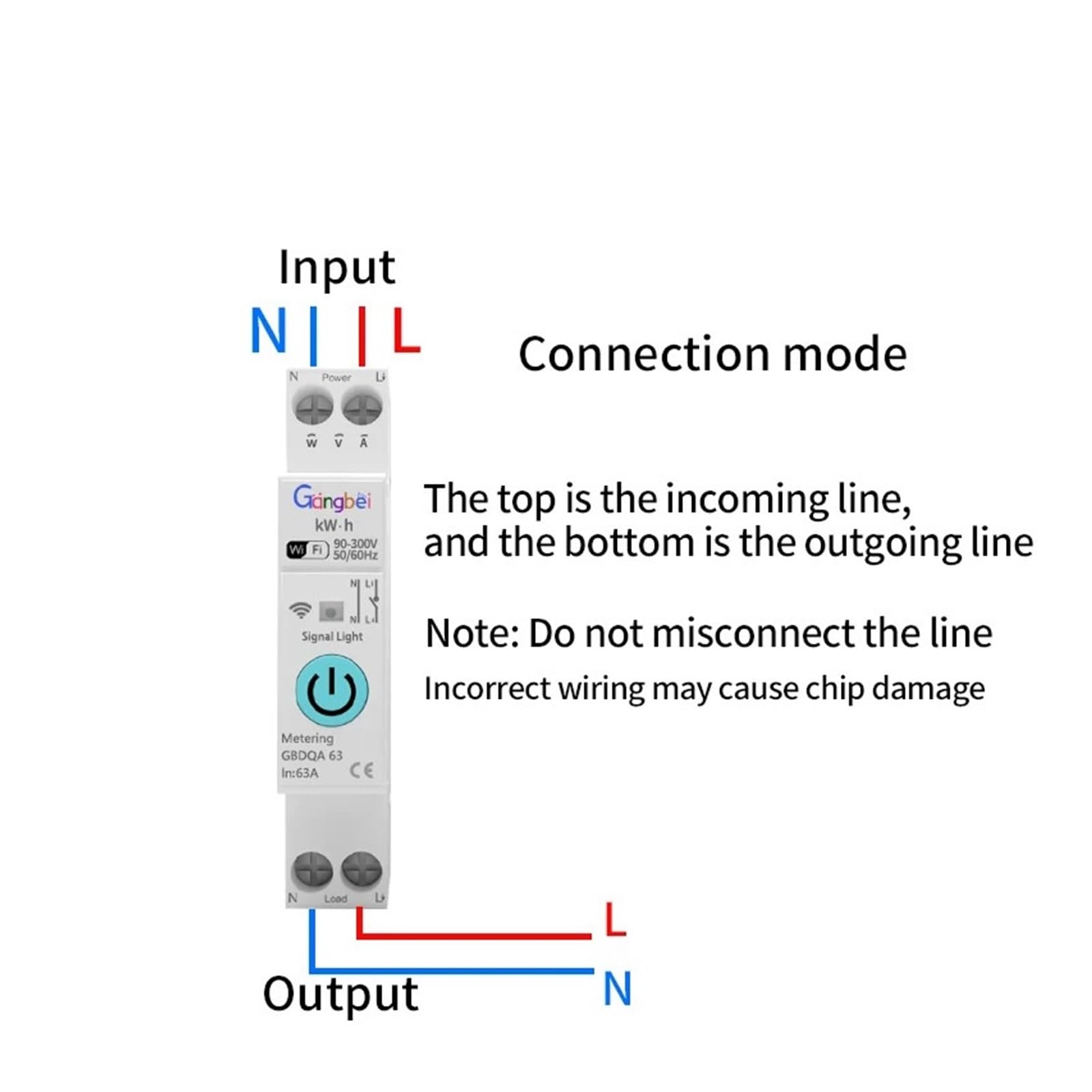 Interruttore Automatico, Compatibile Con GBDQA, Modulo WiFi TUYA