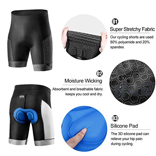 Bermudas para ciclismo para hombre INBIKE miniatura 3