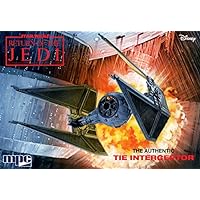 MPC 1/48 Star Wars: Return of The Jedi Tie Interceptor (Snap) Plastic Model Kit